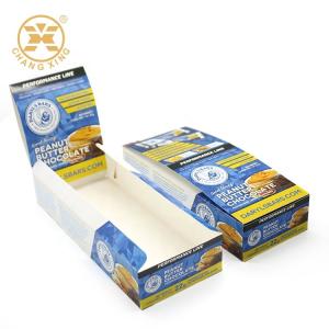 China CMYK White Offset Cardboard Packaging Boxes For Snack 400g Cookie Gift Box Packaging on sale