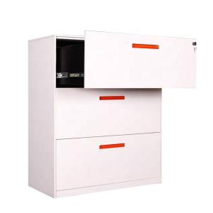 China Office 3 Drawer Kd Structure Metal Drawer Cabinet wholesale