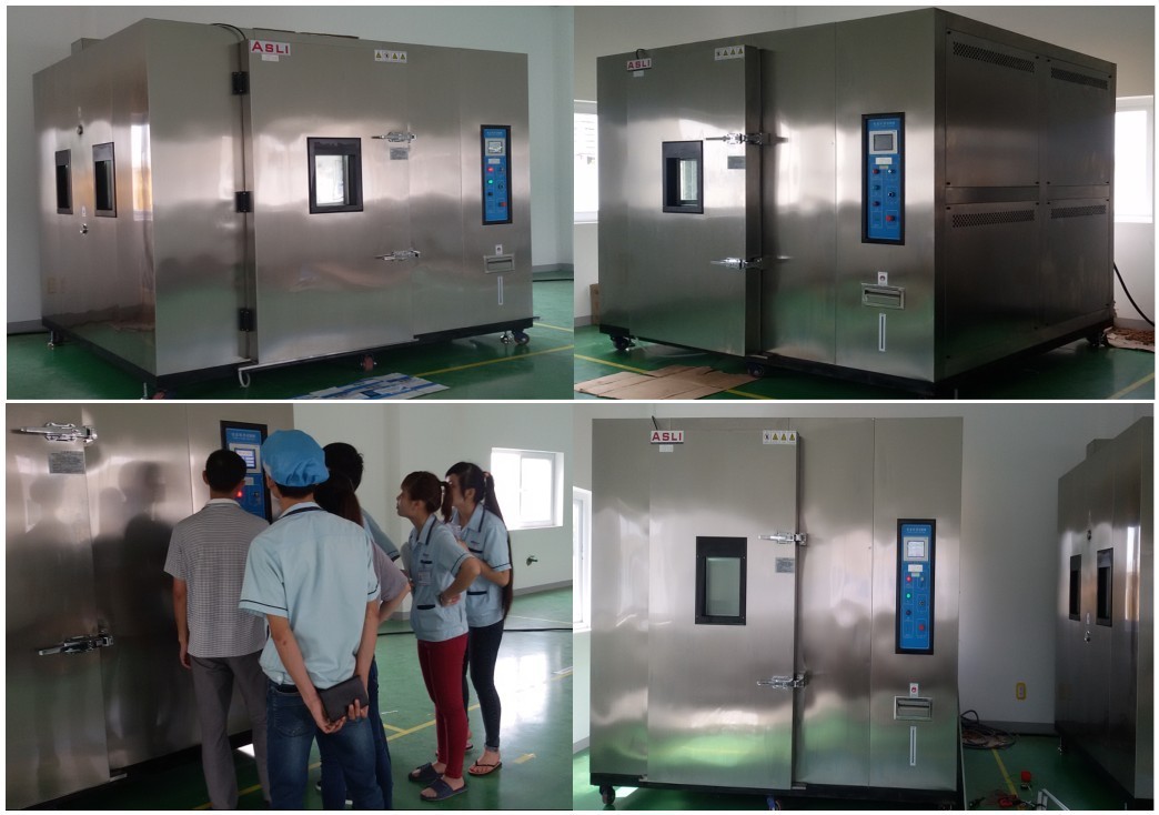 Walk In Environmental Temperature Humidity Stability Chamber Testing Automobile Parts