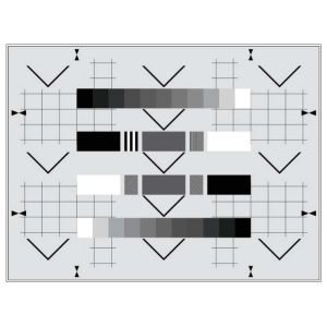 China Transmissive Ikegami Camera CPU Test Chart Sineimage YE0195 wholesale