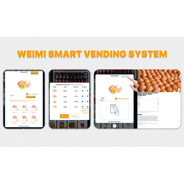 Egg Vending Machine Smart Management – Effortless Control at Your Fingertips