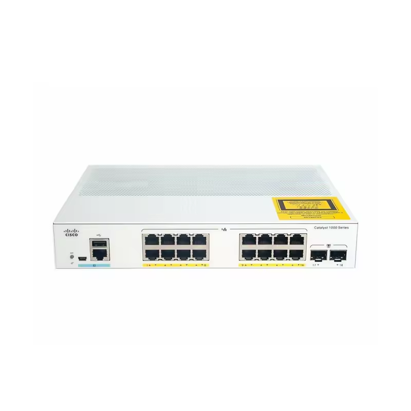 Private Mold C1000-16P-2G-L Gigabit Switch with QoS Function Original 16 Port Network