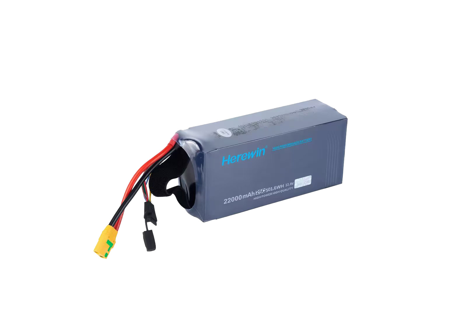 6S 22000Mah LiHv Soft Pack Herewin Battery 22.8V For Agricultural UAV
