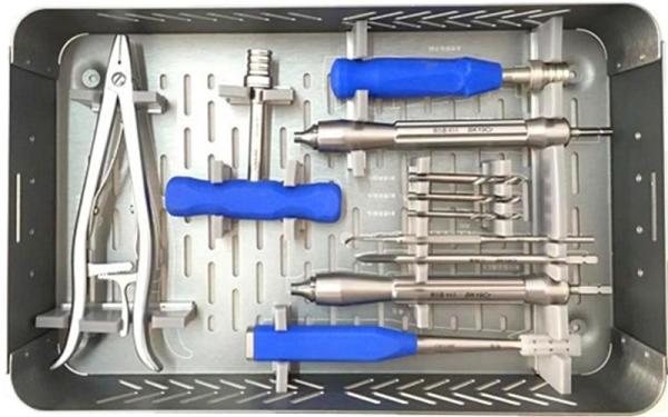 Quality Screw Removal Set V Type (Apply To Trauma,Spine, Intramedullary Nail) for sale