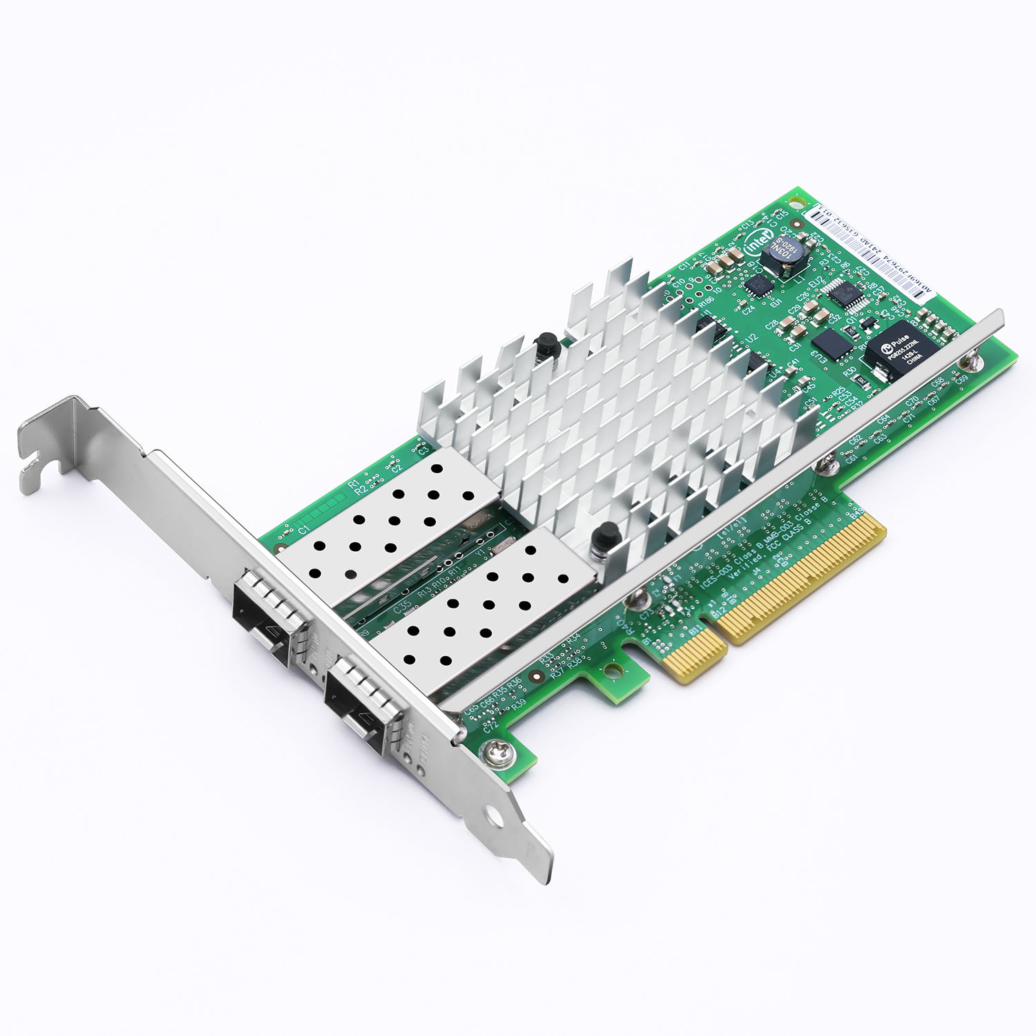 SV8524 Network Interface Card PCIe Network Card V2.0 5.0 GT/S X8 Lanes JL82599ES SFP+