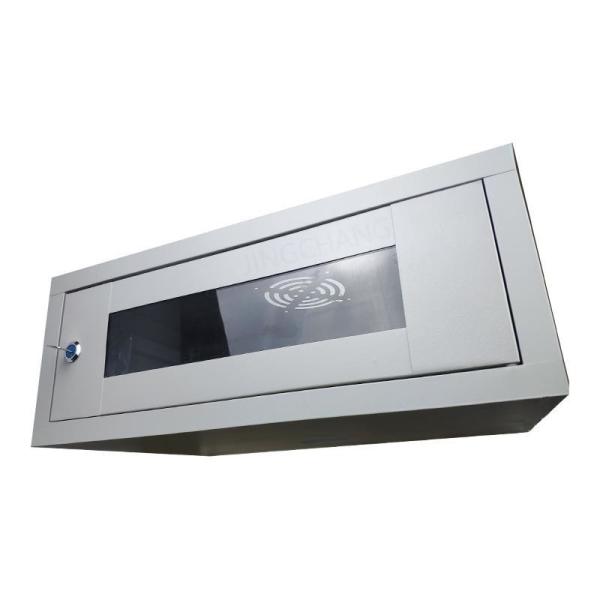 Quality 2U Server Rack Enclosure, Wall Mount Network Cabinet with Glass Door and Locks for sale