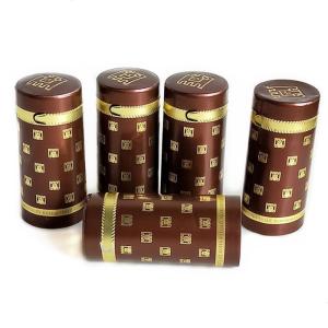 55X30Mm Wine Bottle Shrink Caps PVC Shrink Capsules With Tear Tabs