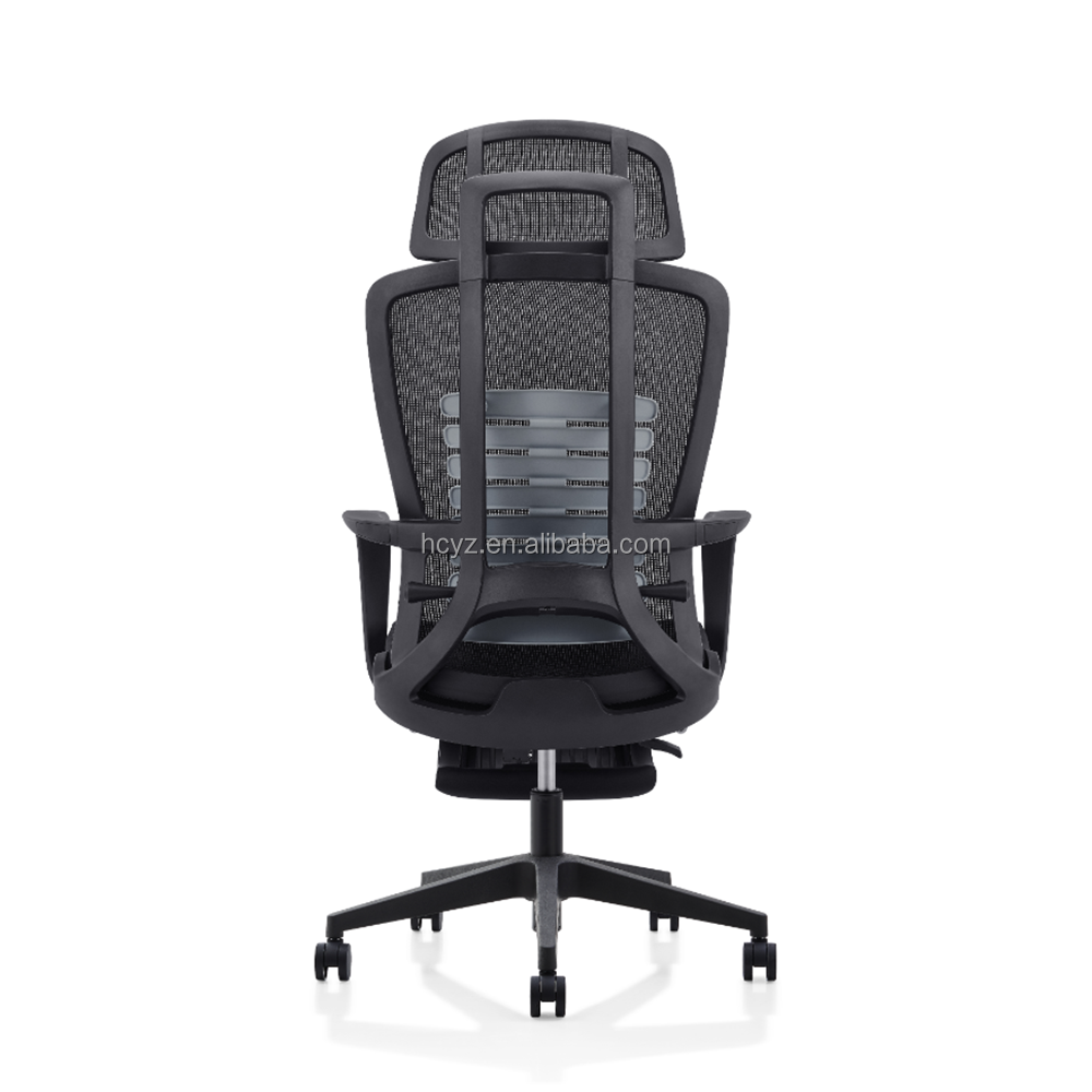 Modern Office Furniture Executive Ergonomic Chair with Adjustable Footrest and Swivel Base