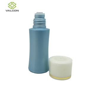 China Transparent Cap Empty Cosmetic Bottles 63 MM Height Customized Capacity wholesale