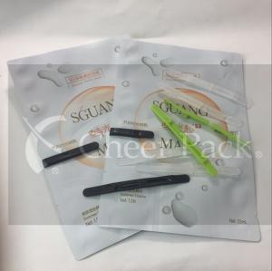 China Black Plastic Bag Clips For Mask Bag , Plastic Seal Clips Size Customized wholesale