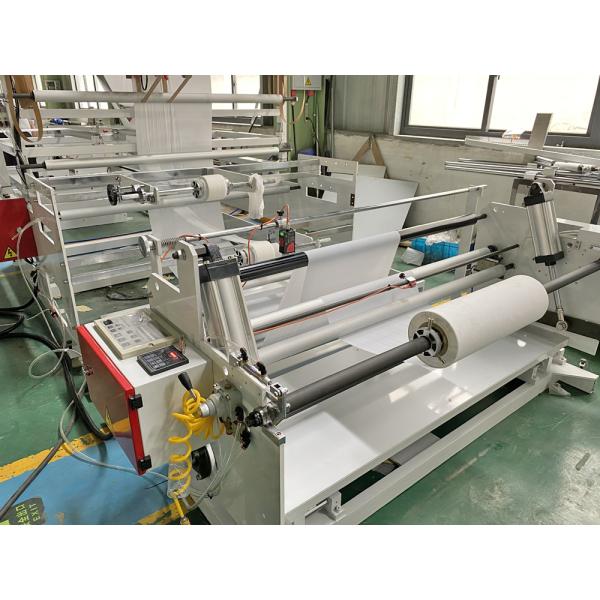 Self Adhesive 3 Side Seal Bag Making Machine , Courier Bag Making Machine 80pcs/min
