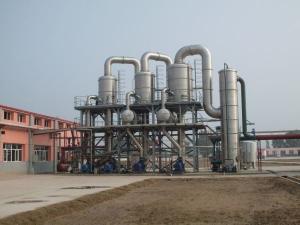 China Food / Chemcial Industry Single Effect Evaporator Long Tube Vertical External Circulation wholesale