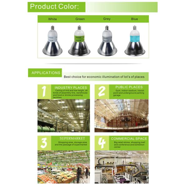 E26 E27 E39 E40 base led warehouse lighting fixtures,led hi bay light led industrial light