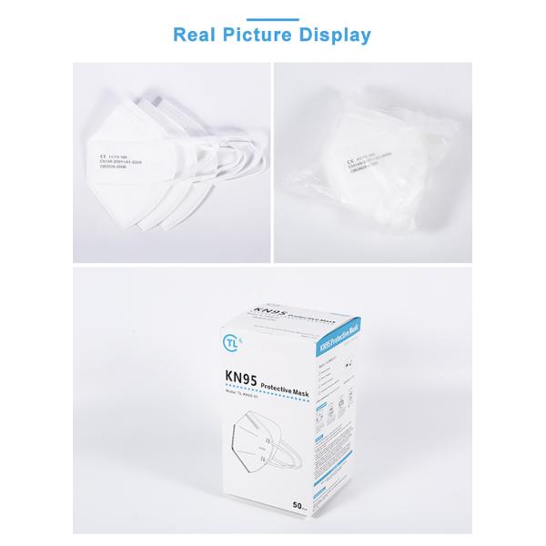 Disposable GB2626/FFP2 KN95 5-Ply Non-woven Face Mask for Personal Protective