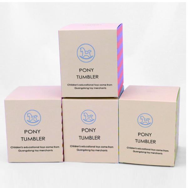 350g Cardboard Kids Dolls Toy Packaging Paper Box Customized for Children's Day Gift