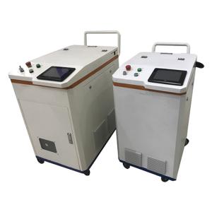 China 200khz Laser Cleaning Machine 1000W , 5m Laser Rust Removal Machine on sale