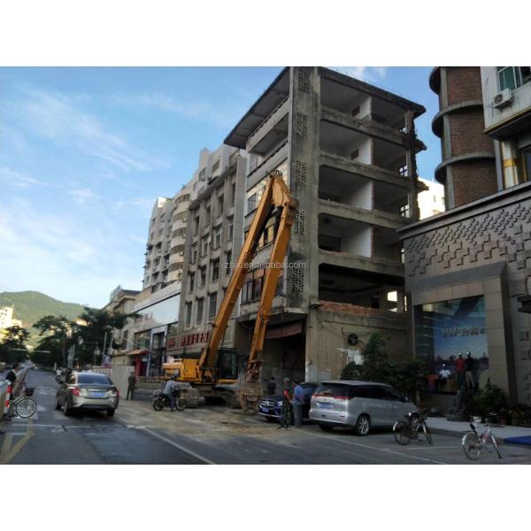 Sk480 Excavator Demolition Boom Extension Arm Q355B Material