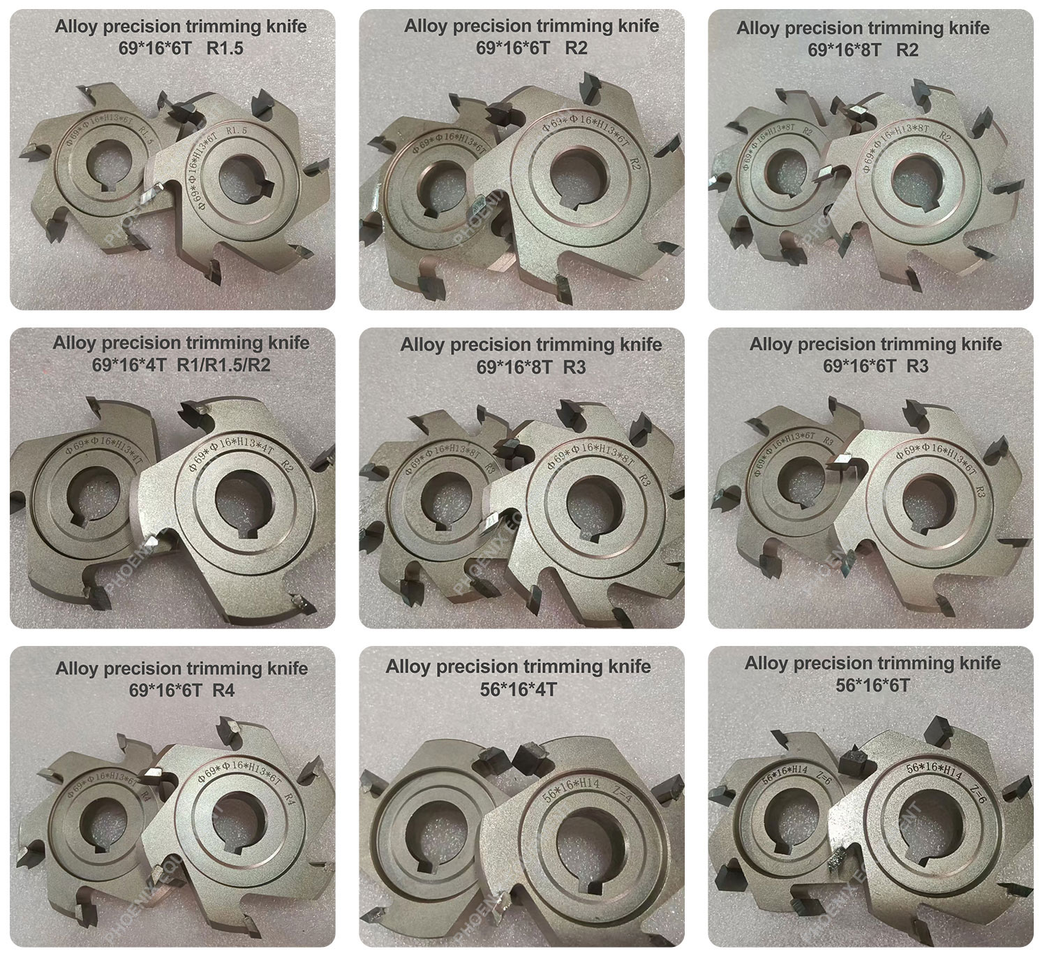 Lightweight Milling Cutter for Fully Automatic Woodworking Tool CNC Machining Center
