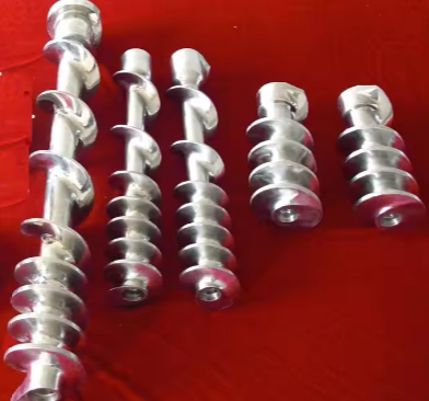 Customized Stainless Steel Precision Casting Meat Grinder Spare Parts Screw Processing For Feed Inlet Screw Drill Mirror Polishing Of Screws