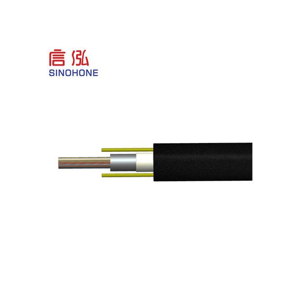 Customized Length Fiber Optic Ethernet Cable High Tensile Strength Friendly Installation