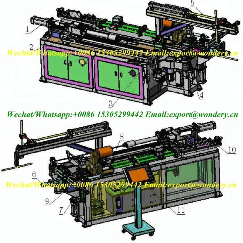 380V 50Hz Automatic Bending Machine With Cutting And Forming Function