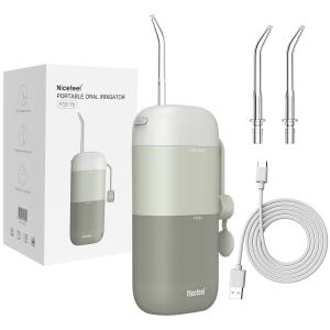China Mini Push Adjustable Nicefeel Oral Irrigator , Power Dental Water Flosser wholesale
