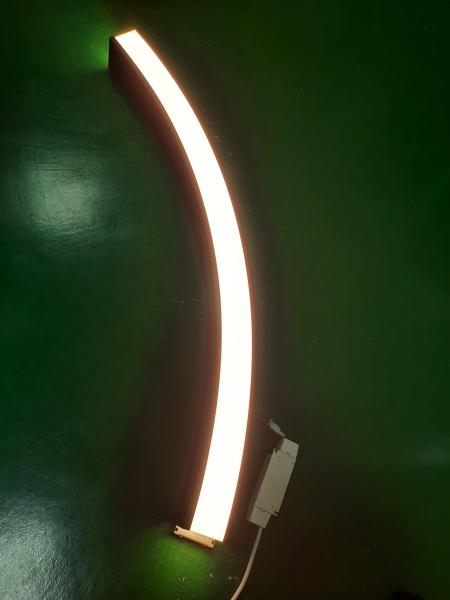 Quality Arc Curved Linear Led Light Continuous 5800lm Pendant Light Linear for sale