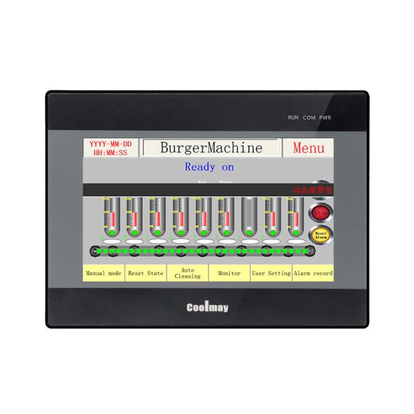 Industrial Automation Digital 24DI 20DO PLC HMI Combo Programmable Logic