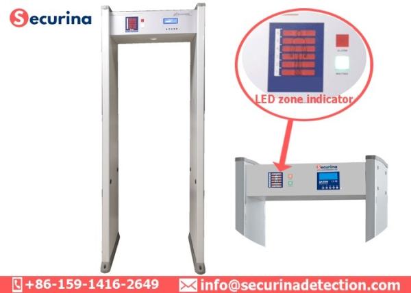 Quality 15 Watt Walk Through Body Temperature Scanner Non Touching Metal Detector for sale
