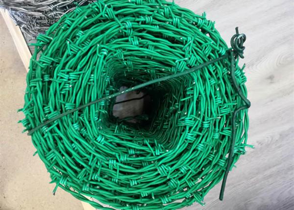 Quality 13 Gauge ISO 9001 Galvanized Barbed Wire 1.8cm High Tensile Barbed Wire Fence for sale
