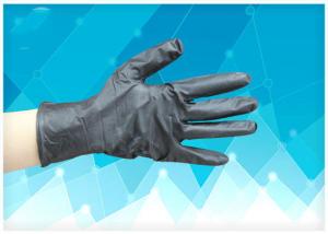 China Anti Skid Isposable Plastic Gloves Curved Finger Textured Surface Sterility Maintain wholesale