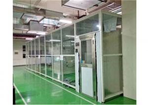 China Easy Installation Softwall Clean Room / Clean Booth With Air Shower Door wholesale