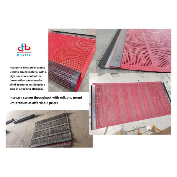 Mining Rubber Modular Screen for Large Scale Processing Plants