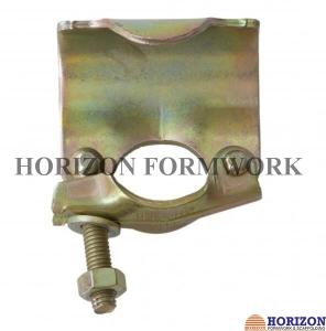China Right Angle Scaffolding Putlog Coupler Zinc Plated  Finishing 48.3mm Size EN74 on sale