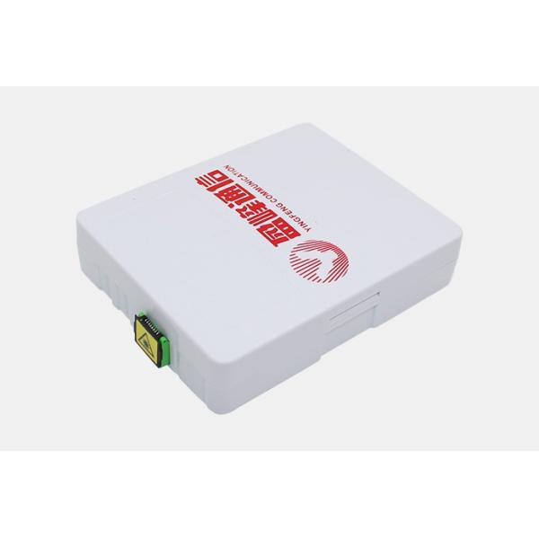 1 Core Fiber Wall Outlet Box / Fiber Termination Box For FTTH Networks