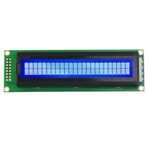 ROHS White And Blue Character Lcd Display Module 88.3x11.5mm Display Area