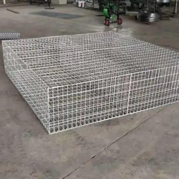 Customized Aperture Galvanized Welded Gabion Boxes for Stone Retaining Wall Solution