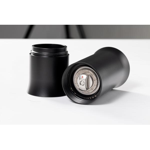 Manual Stainless Steel Hand Outdoor Coffee Grinder Custom Logo Adjustable