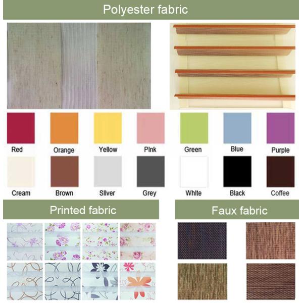 rainbow Zebra Double Roller Blinds 100% polyester Roman Style manual Control