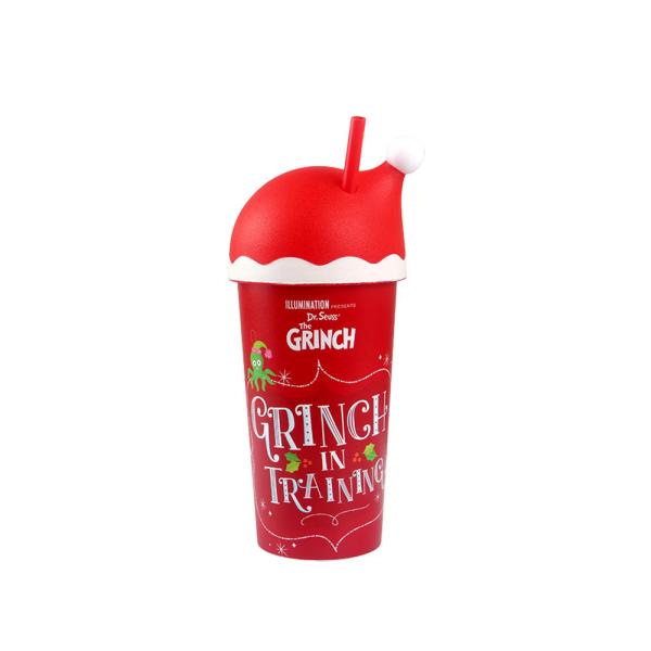 Quality 500ml Red Santa Claus Tumbler with Lids and Straw Add a Festive Touch to Any Occasion for sale