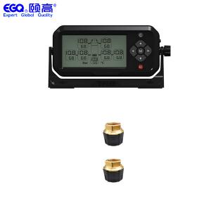 Solar Energy Two Tires Wireless Car Tyre Pressure Monitor