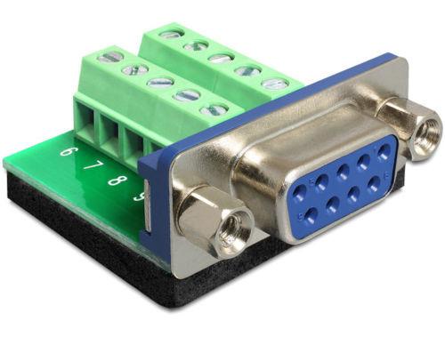 Quality Terminal block Adapter DB9 Male / Female terminal block adapter pitch 3.81mm or 5.08mm or other by customer for sale