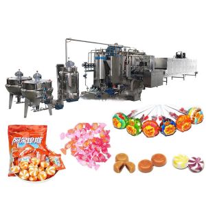 China Fully Automatic Hard Candy Making Machine on sale China Fully Automatic Hard Candy Making Machine on sale