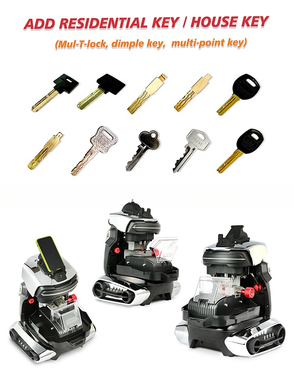 Effortless Key Duplication with TANK 2 Pro The Multifunctional CNC Key Cutting Machine