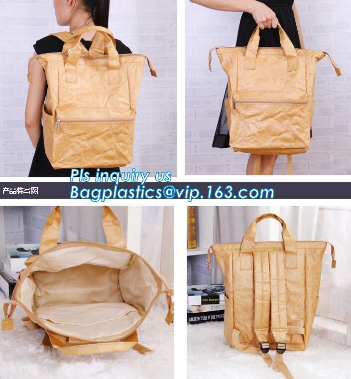 promotional tyvek reusable shopping bag recyclable black durable travel tote bag,breathable dopont Tyvek paper shopping