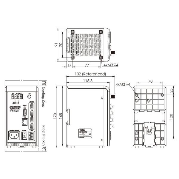 Short Circuit Protection Machine Vision Controller
