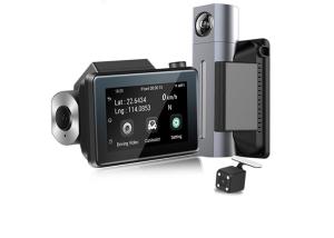 Android 8.1 WDR APP Remote Monitor 4G Car DVR With Dual Lens
