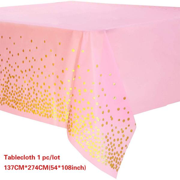 Rectangle Disposable Spandex Printed Tablecloth