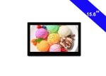 Projected Capacitive Touch Screen LCD Monitor 15.6 Inch Android Display Panel