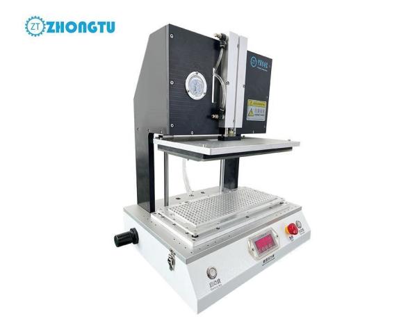 Quality Auto Pneumatic Power Press Machine For Mobile Phone Smart Watch Screen for sale